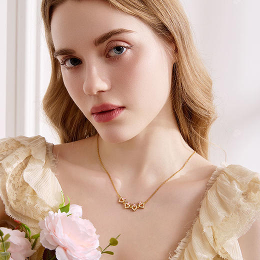 大英博物馆 欧洲文化艺术系列 爱之永恒 磁吸可开合两戴款项链 商品图1