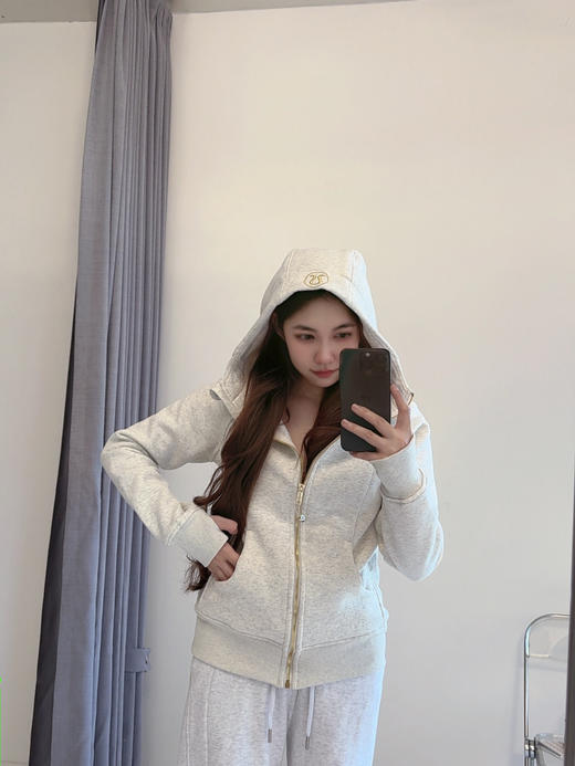 非质量问题不退换Lulu Scuba 女士修身款拉链连帽衫(EJ) 商品图10
