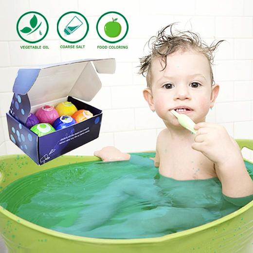 Angelland 儿童沐浴泡澡球套装 内含惊喜独角兽玩具 天然水果香 安全成分 商品图2