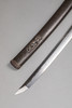 独角鹿西洋古董1603-1868年代日本江户时期出品东方瑞兽主题铜鎏金银精雕装饰漆木刀鞘及鲛皮手柄胁差 配小刃 商品缩略图9
