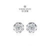 【甑选钻饰】【专享】钻石世家明星同款星辰系列18k金钻石耳钉 八边形设计感耳饰新品 商品缩略图1