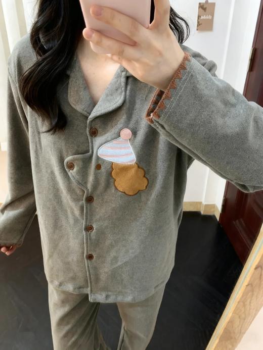 <曾小咸推荐> 趣味狗绵羊绒家居服套装 日常159/套  商品图5