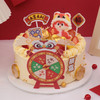 【萌蛇宝宝】限定款生日蛋糕，祝男神女神好运连连，金玉满堂幸福满满！事业蒸蒸日上，蛇来运转（深圳幸福西饼） 商品缩略图0