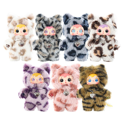 三小毛酷炫时刻潮流毛绒盲盒-纪念日百货门店同款168000531 商品图3