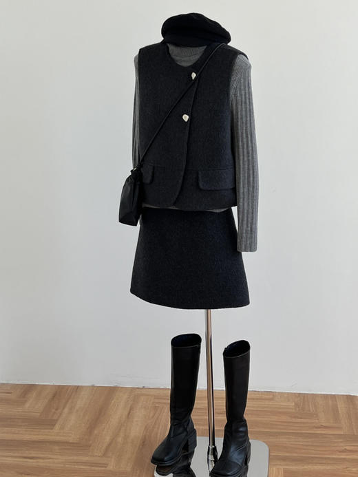 【百图lulu定制】【预售1月6日发】【miu系小姐姐套装】精致 又实穿  高级 学院风小姐姐  套装 商品图4