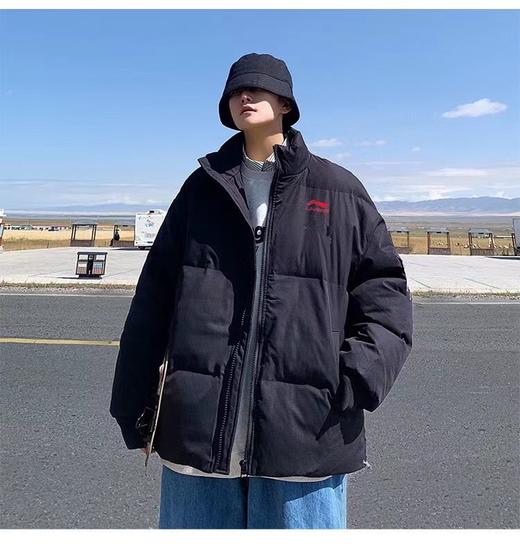 D120219基础款宽松保暖羽绒棉服棉衣外套男女同款 商品图5