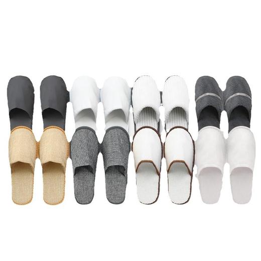 一次性拖鞋五星级酒店宾馆专用家用待客室内美容院加厚防滑制批发 商品图4