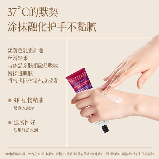 香水护手霜高颜值防干裂滋养湿润不油腻秋冬补水香氛护手霜批发 商品图2