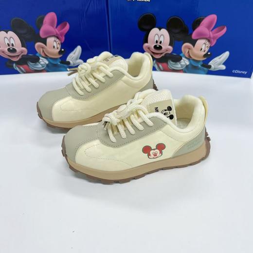 特价59元迪士尼【正版授权】【防伪标】儿童加绒运动休闲鞋板鞋时尚百搭彩绘色系男女童金典板鞋26-37 商品图1