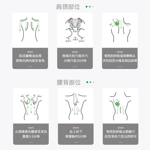 艾草按摩油美容院推拿spa专用刮痧推开背部通经络家用艾灸油批发 商品图3