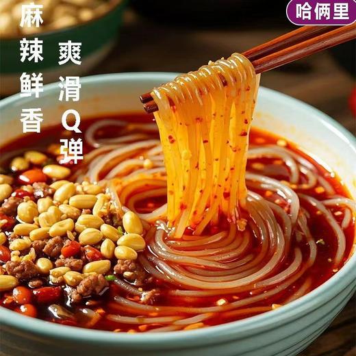 哈俩里桶装土豆粉丝两种口味老款经典口味麻辣味酸辣味12桶整箱 商品图6