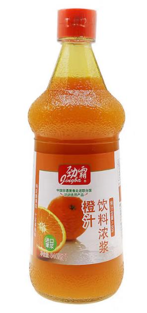 劲霸橙汁840ml*12瓶 商品图0