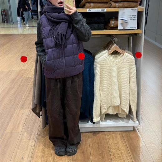 男装女装空气棉服背心！便携式保暖立领马甲无袖坎肩外套！ 商品图3