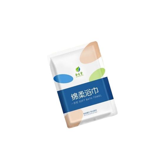 一次性浴巾独立包装绵柔加厚加大旅游便捷式客栈民宿酒店浴巾批发 商品图4