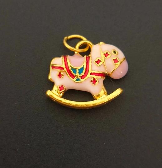 2楼老凤祥足金999小马挂件原价618元 秒杀价508元（配珠金珠另算） 商品图3