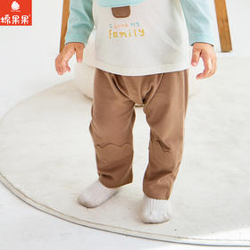 棉果果春季新品男宝卡通柔软舒适5A抗菌纯棉pp裤M111205226028