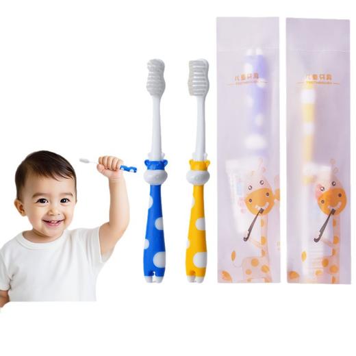 儿童一次性牙刷牙膏酒店宾馆专用小孩亲子拖鞋软毛牙具民宿套装 商品图4