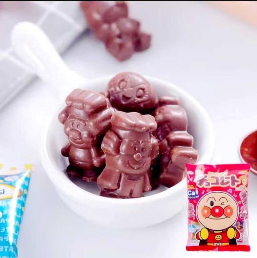 【新品上新】不二家面包超人代可可脂巧克力69g立体造型巧克力 045574 商品图3