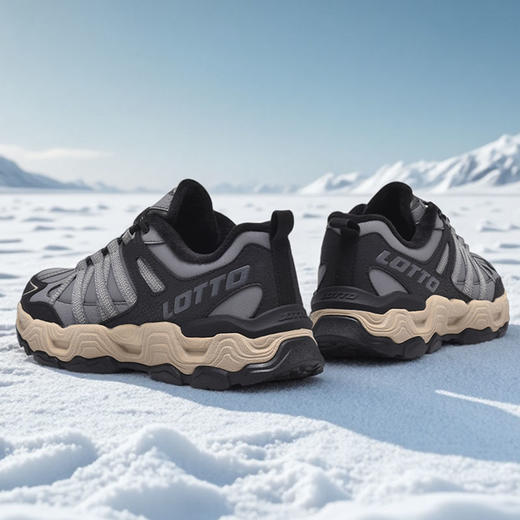 【耐磨橡胶 防泼水鞋面】乐途户外登山运动鞋-5957 加厚中底 软弹缓震 商品图7