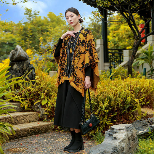 秋颜明秀民族风连衣裙 | 现货加急发 商品图1