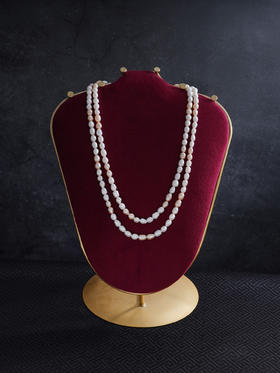 子佩集珍珠项链【ZXL036】珍珠混彩2412