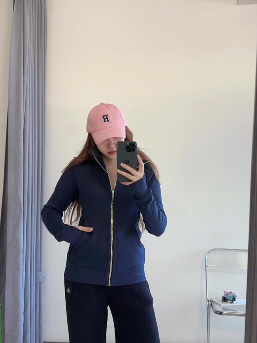 非质量问题不退换Lulu Scuba 女士修身款拉链连帽衫(EJ) 商品图3