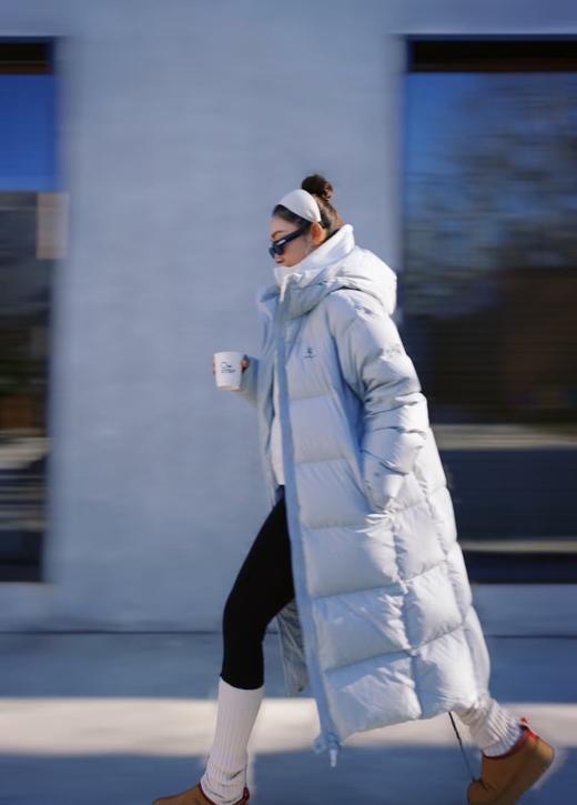 男女同款代工厂进出专柜大爆款凯乐石惠斯勒长款鹅绒服 商品图1