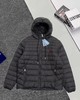 D120208冬季新品轻薄款连帽小标羽绒服外套男女同款 商品缩略图11