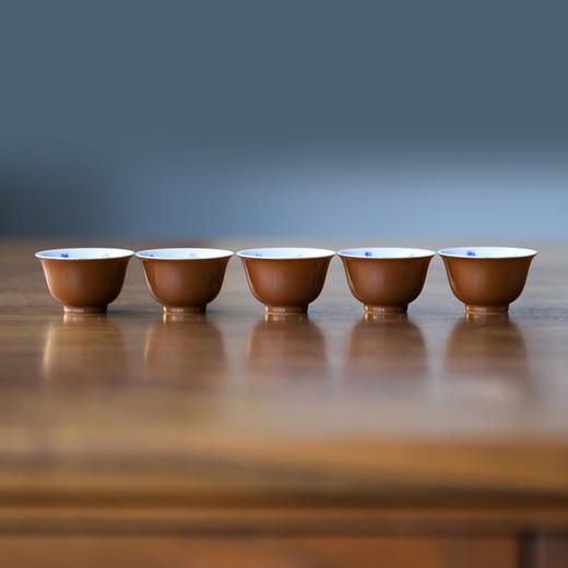 【曰何】 茶釉套杯 商品图0