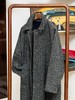 Atelier Lavoro 灰色人字纹巴尔马肯大衣 商品缩略图1
