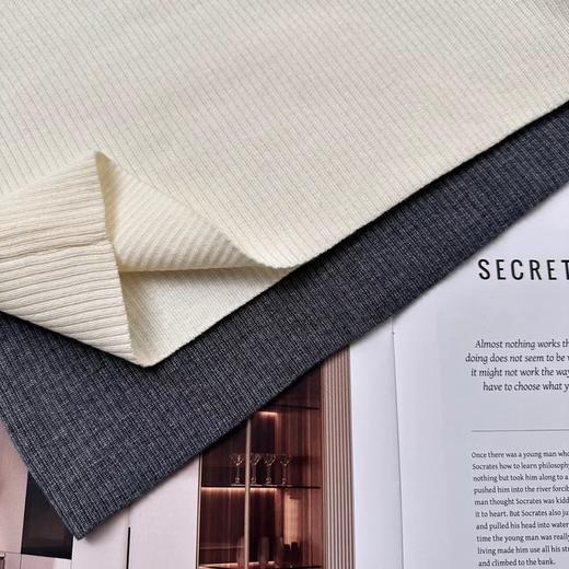 D120222冬季设计感蝴蝶结镂空针显瘦长袖针织衫女 商品图13