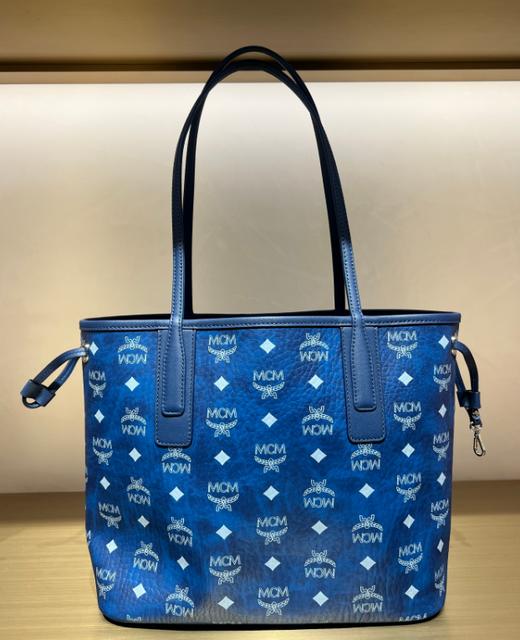 MCM 购物袋 SMALL女  MWPFSLR071F001-F 深海蓝. 商品图0