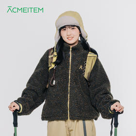 【年终特价】【品牌直发-秋冬新品】ACMEITEM爱棵米 秋冬新款亲子立领摇粒绒外套休闲扩版上衣女士GAG2210891G/GAG3210900G