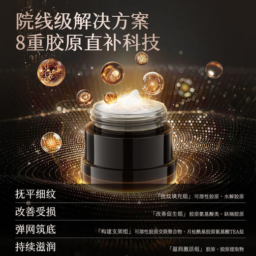 【抗老面霜新品上市拍一发二】胶原紧致抗皱面霜 55g  胶原蛋白保湿紧致抗老抗皱淡化细纹的面霜 商品图1