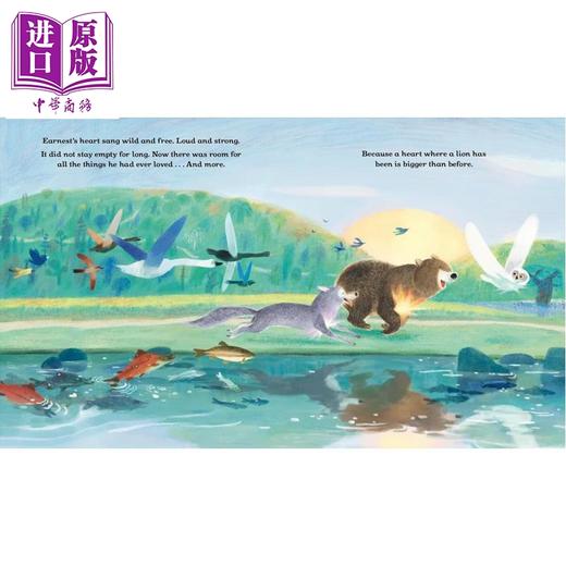 【中商原版】内心强大的熊 Hoang Giang Bear Heart 英文原版 儿童动物故事绘本 亲子读物 图画故事书 进口精装童书 3岁以上 商品图3