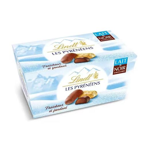 【云优选】Lindt/瑞士莲冰山雪融混合口味牛奶黑巧克力172g/盒 效期至26.8.14（非质量问题不接受7天无理由退货，介意慎拍） 商品图4