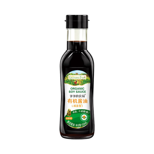 【有机 婴标】爷爷的农场 有机酱油152ml+五谷蔬菜营养面210g 商品图2