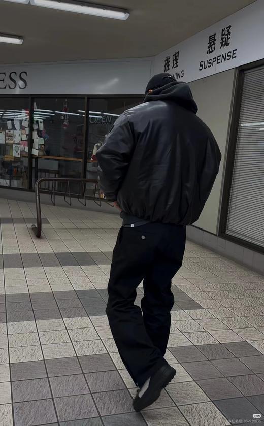 D120214邓紫棋同款2025秋冬蛋白皮棉服男女同款面包服 商品图8