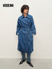 HIDEMI “重塑单宁”可再生环保牛仔系列翻领风衣 商品缩略图0