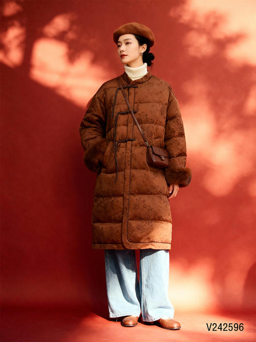 V242596   95白鸭绒羽绒服 商品图3