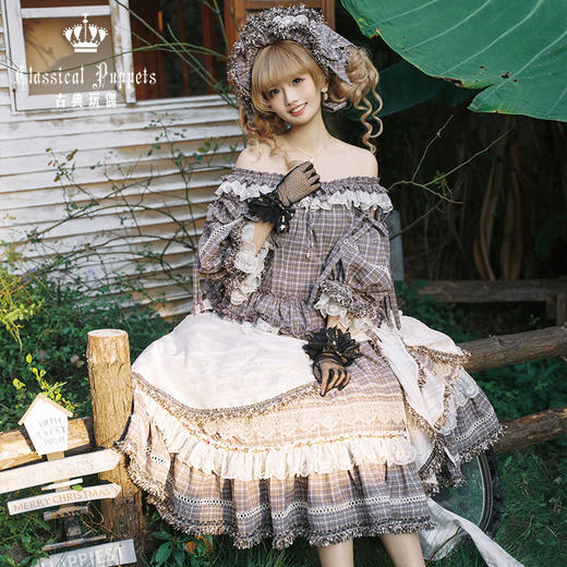 【全款预售】条纹格命 童话黑森林 古典玩偶 Lolita【2026年5月31日起发货】 商品图10