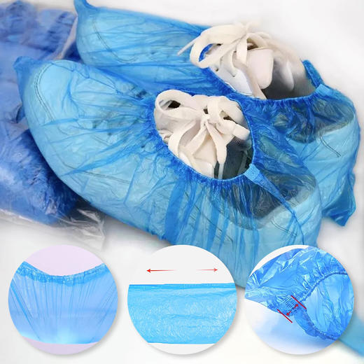 一次性鞋套加厚防滑鞋套室内待客家用足疗防水防滑鞋套厂家批发 商品图3