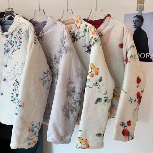 一衣两穿 秋冬国风穿搭天花板【优泺菲 新中式国风双面穿仙女棉服】中式雅致+实用保暖全拿捏！ 商品图6