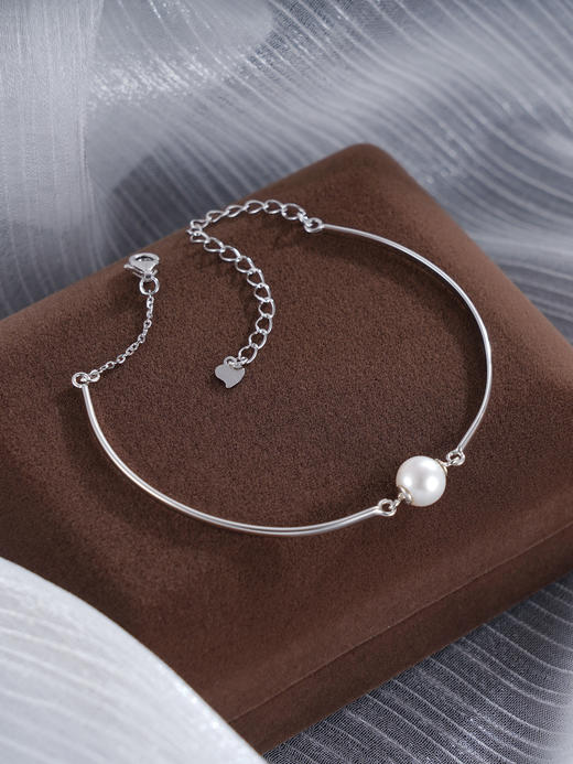 子佩集S925银珍珠手链【JYSL011】纯银珍珠2412 商品图0