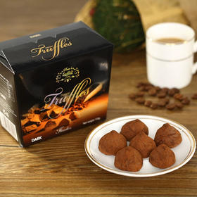 比利时佛兰德松露软心巧克力黑色经典味110g