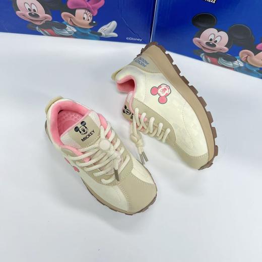 特价59元迪士尼【正版授权】【防伪标】儿童加绒运动休闲鞋板鞋时尚百搭彩绘色系男女童金典板鞋26-37 商品图13