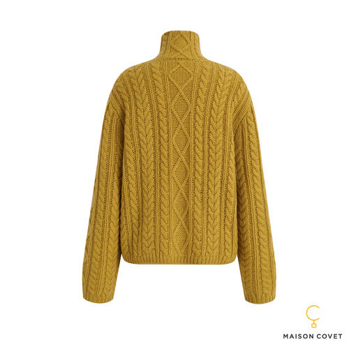 MAISON COVET 纯山羊绒绞花上衣 商品图1