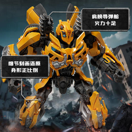 布鲁可积木变形金刚超越版大黄蜂-纪念日百货门店同款168246231 商品图0