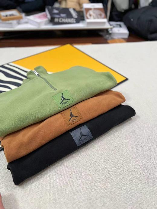 D120213男子2025冬季新款三色摇粒绒立领卫衣+长裤套装 商品图7