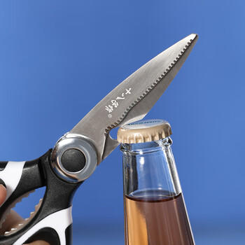 十八子作厨房剪家用剪子剪肉食物剪鸡骨剪辅食烧烤剪刀SB3058【带剪套】 商品图2